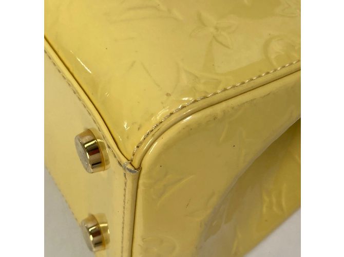 Borsa a mano Monogram Vernis M90108 di Louis Vuitton Giallo - vista 11