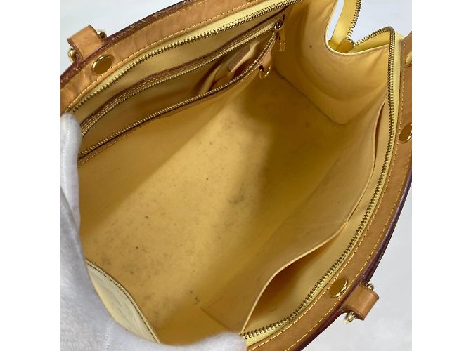 Borsa a mano Monogram Vernis M90108 di Louis Vuitton Giallo - vista 12