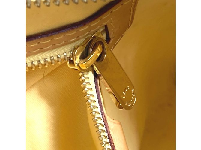 Borsa a mano Monogram Vernis M90108 di Louis Vuitton Giallo - vista 15