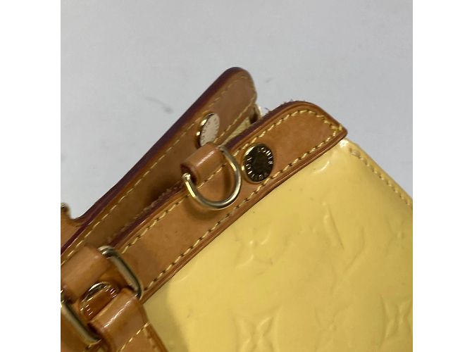 Borsa a mano Monogram Vernis M90108 di Louis Vuitton Giallo - vista 17