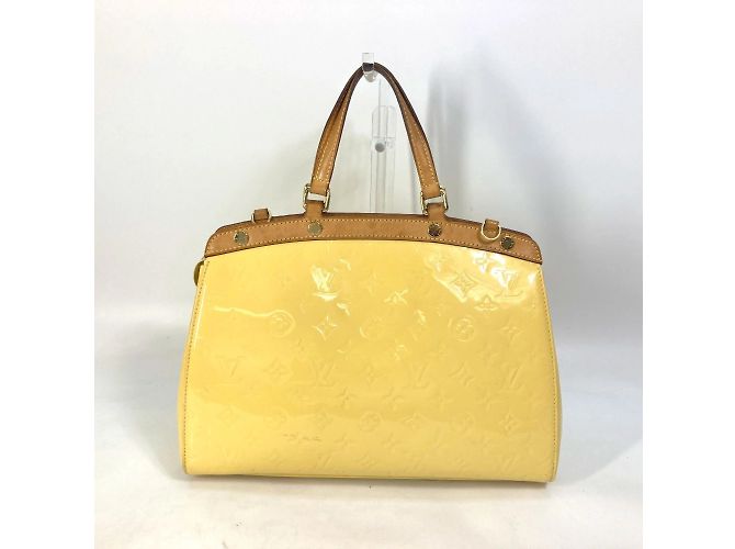 Borsa a mano Monogram Vernis M90108 di Louis Vuitton Giallo - vista 2