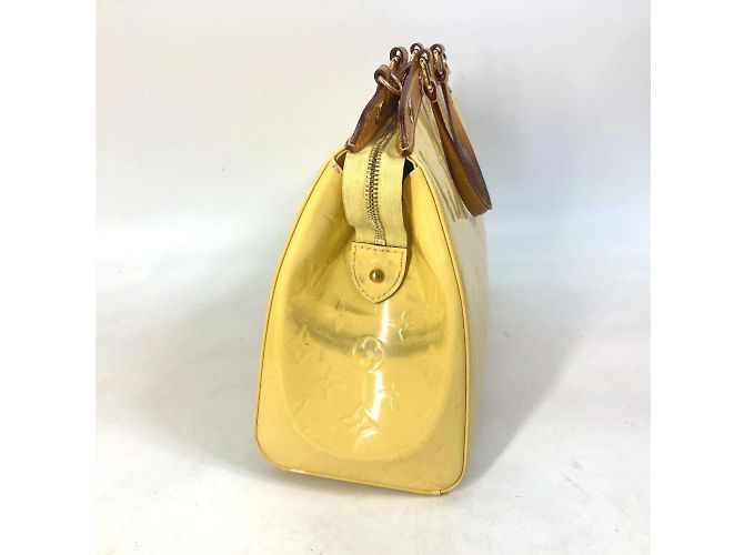 Borsa a mano Monogram Vernis M90108 di Louis Vuitton Giallo - vista 3