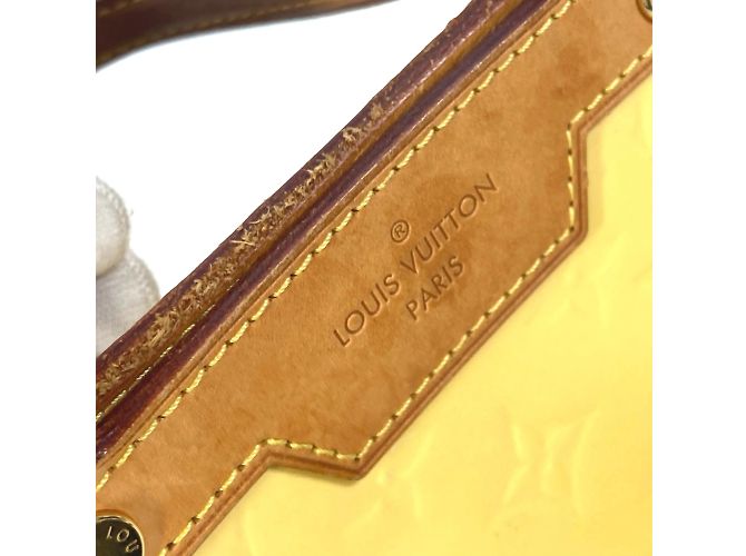 Borsa a mano Monogram Vernis M90108 di Louis Vuitton Giallo - vista 6