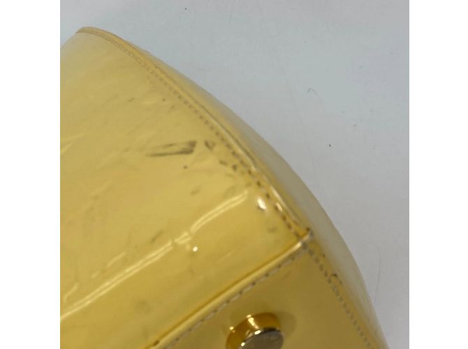 Borsa a mano Monogram Vernis M90108 di Louis Vuitton Giallo - vista 9