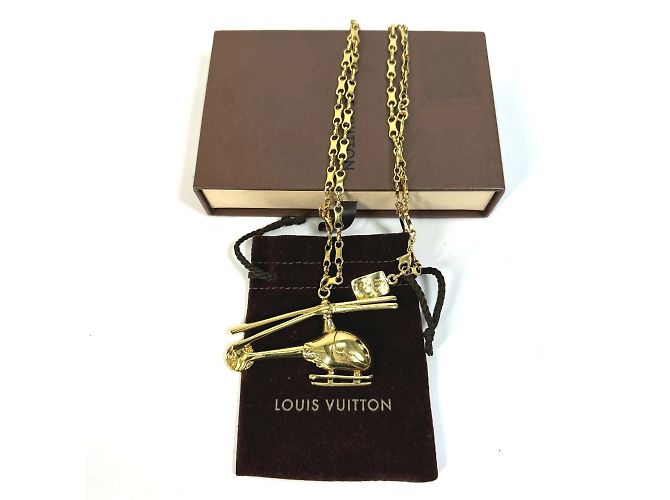 Collana placcata in oro Louis Vuitton D'oro - vista 9