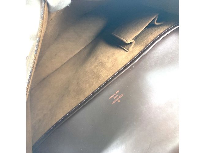 Louis Vuitton N53315 Briefcase Damier Marrone - vista 14