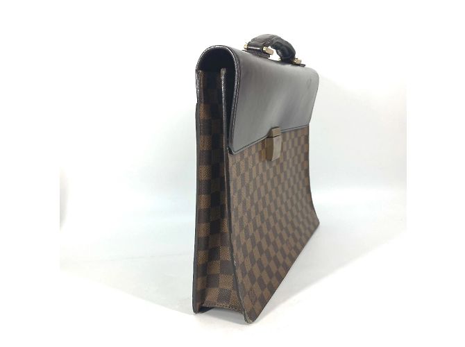 Louis Vuitton N53315 Briefcase Damier Marrone - vista 4