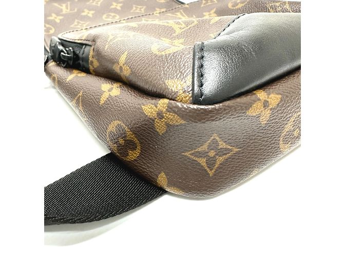 Borsa a tracolla Monogram Macassar di Louis Vuitton Marrone - vista 5
