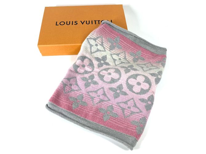 Monogramm Schal Louis Vuitton M73045 Pink - Ansicht 2