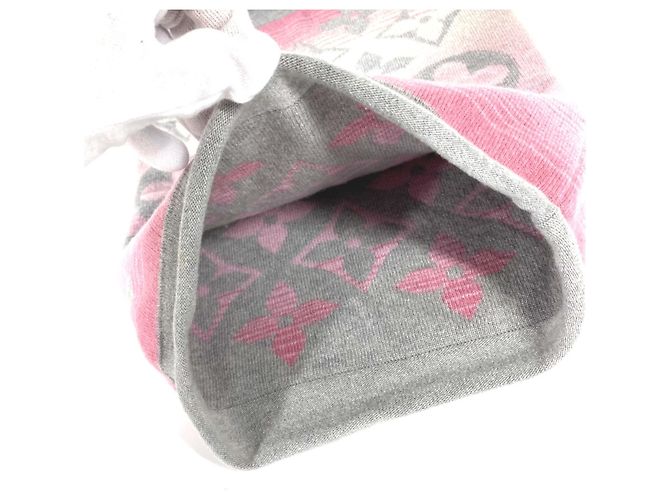 Monogramm Schal Louis Vuitton M73045 Pink - Ansicht 6