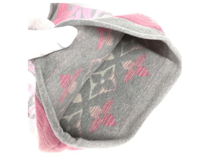 Monogramm Schal Louis Vuitton M73045 Pink - Ansicht 7