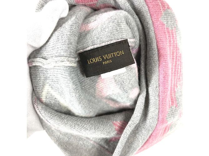 Monogramm Schal Louis Vuitton M73045 Pink - Ansicht 8