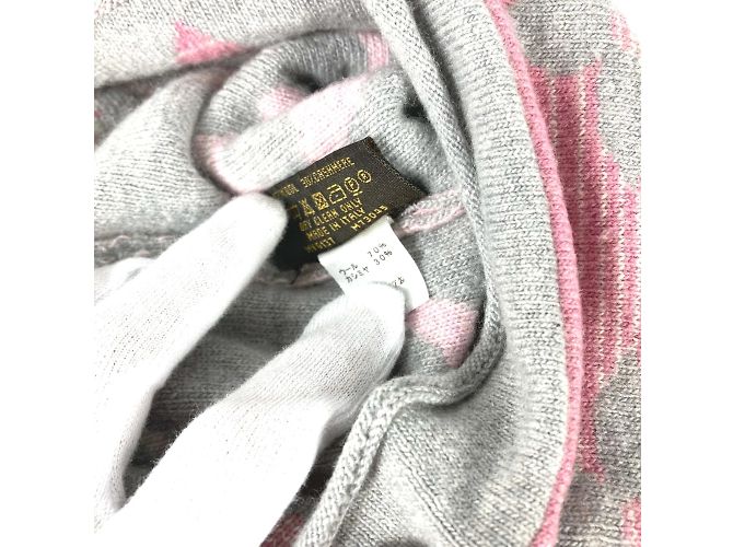 Monogramm Schal Louis Vuitton M73045 Pink - Ansicht 9