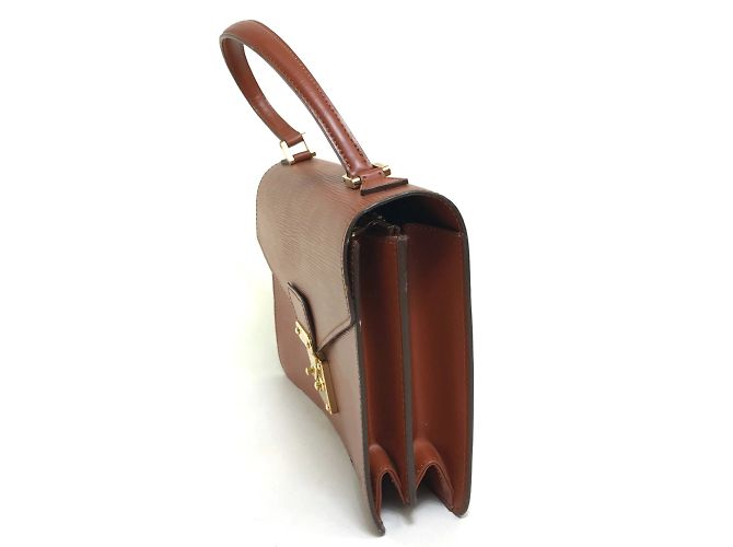 Borsa a mano Epi M52133 di Louis Vuitton Marrone - vista 3