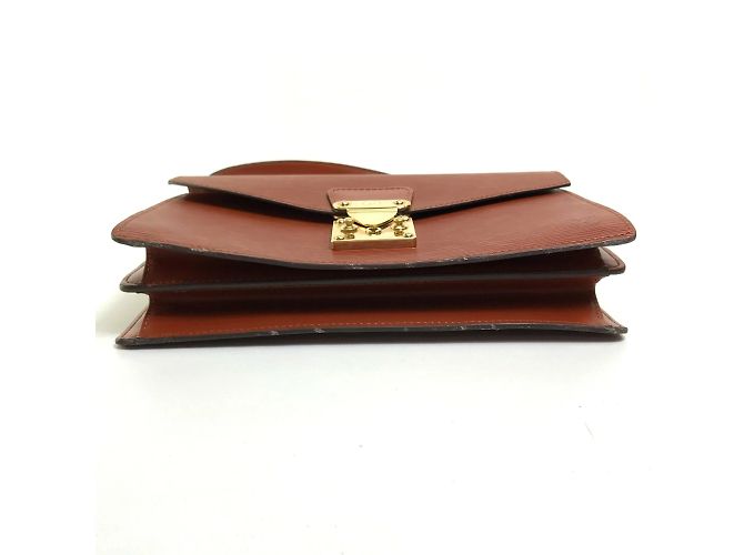 Borsa a mano Epi M52133 di Louis Vuitton Marrone - vista 4