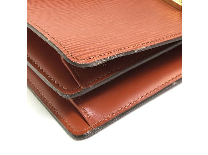 Borsa a mano Epi M52133 di Louis Vuitton Marrone - vista 5