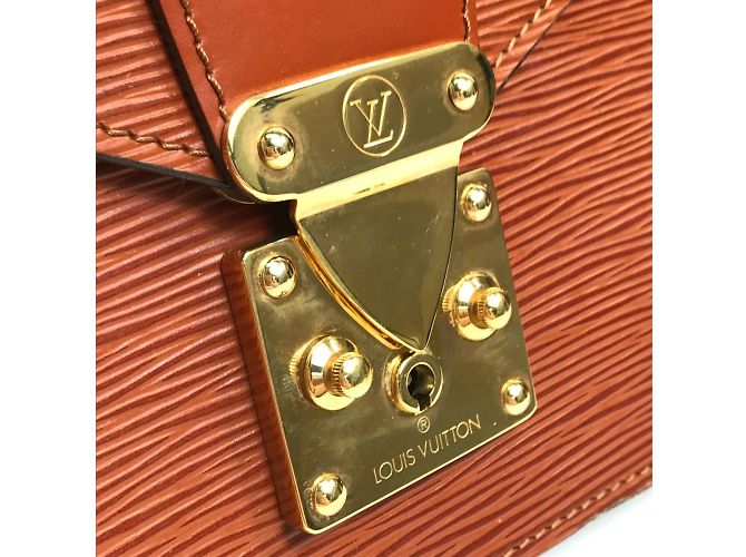 Borsa a mano Epi M52133 di Louis Vuitton Marrone - vista 6