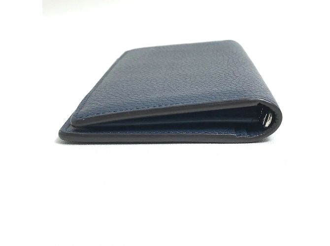 Louis Vuitton M58818 Bifold Long Wallet in Navy Navy blue - view 5