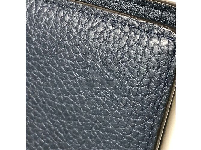 Louis Vuitton M58818 Bifold Long Wallet in Navy Navy blue - view 6