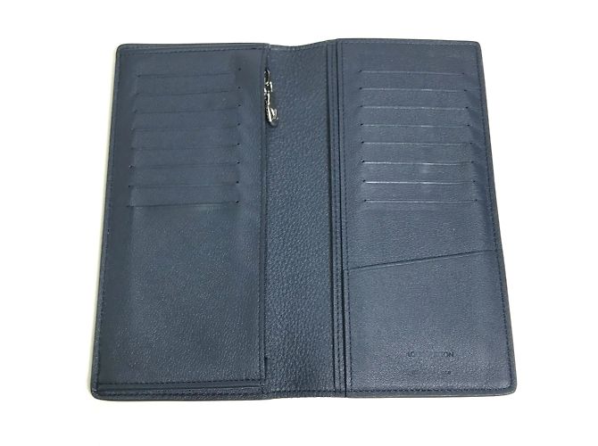 Louis Vuitton M58818 Bifold Long Wallet in Navy Navy blue - view 8
