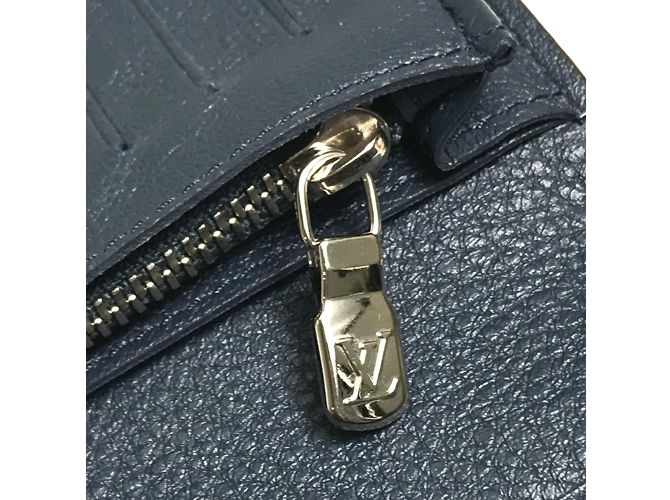 Louis Vuitton M58818 Bifold Long Wallet in Navy Navy blue - view 9