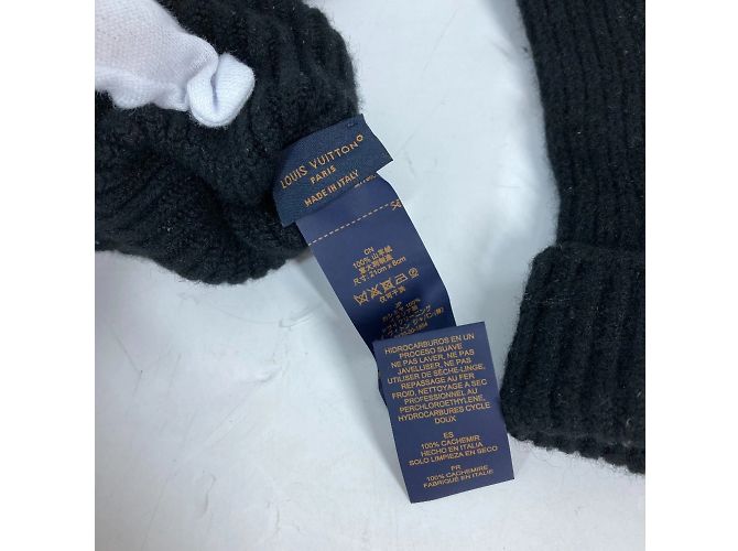 Guanti neri Louis Vuitton M77960 Nero - vista 9