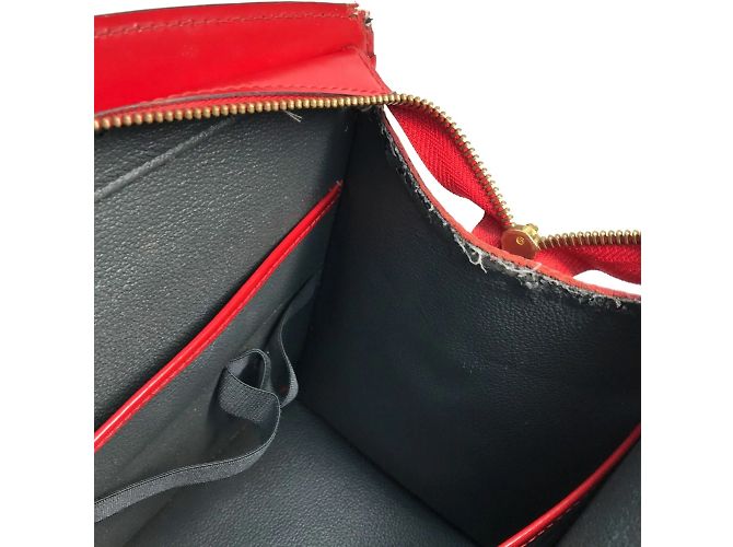Borsa Louis Vuitton Epi in rosso castigliano - vista 11
