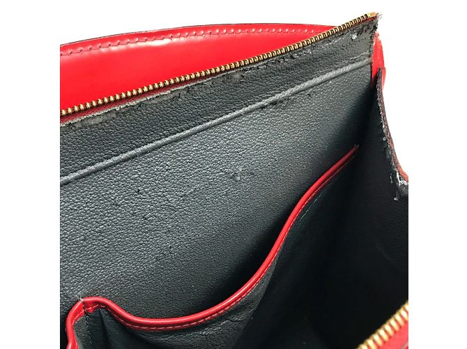 Borsa Louis Vuitton Epi in rosso castigliano - vista 12