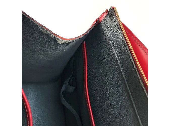 Borsa Louis Vuitton Epi in rosso castigliano - vista 13