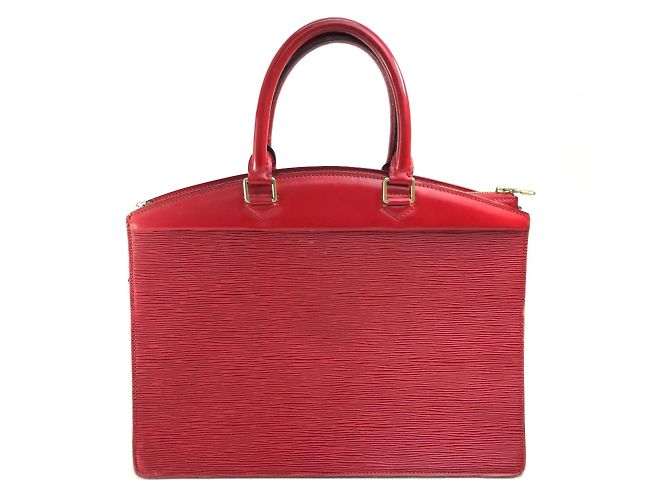 Borsa Louis Vuitton Epi in rosso castigliano - vista 2