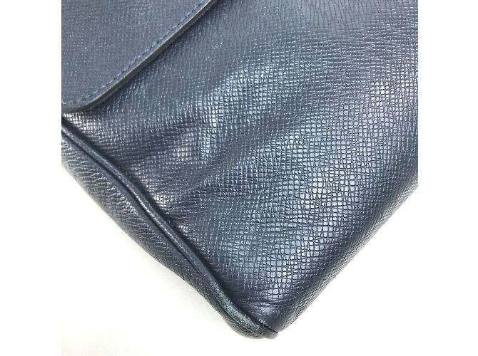 Borsa a Spalla Louis Vuitton Taiga Blu navy - vista 5