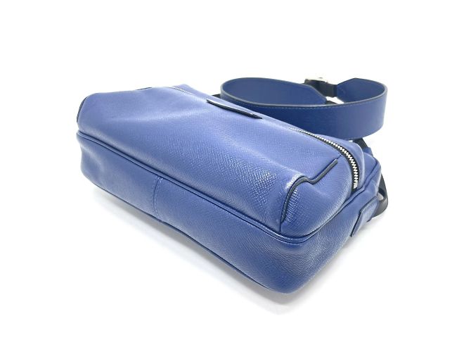 Borsa a spalla Taiga M33437 di Louis Vuitton Blu - vista 4