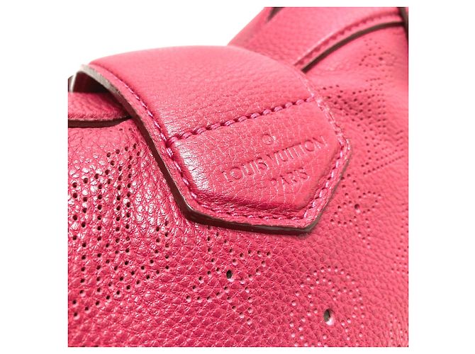 Borsa a mano Monogram Mahina M93817 di Louis Vuitton Rosso - vista 10