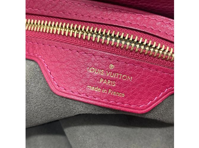 Borsa a mano Monogram Mahina M93817 di Louis Vuitton Rosso - vista 12