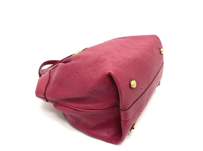 Borsa a mano Monogram Mahina M93817 di Louis Vuitton Rosso - vista 5