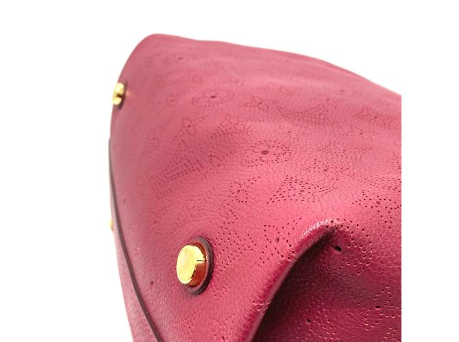 Borsa a mano Monogram Mahina M93817 di Louis Vuitton Rosso - vista 6