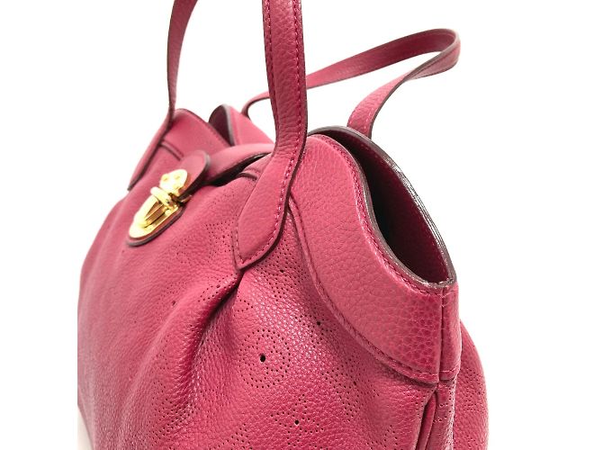 Borsa a mano Monogram Mahina M93817 di Louis Vuitton Rosso - vista 9