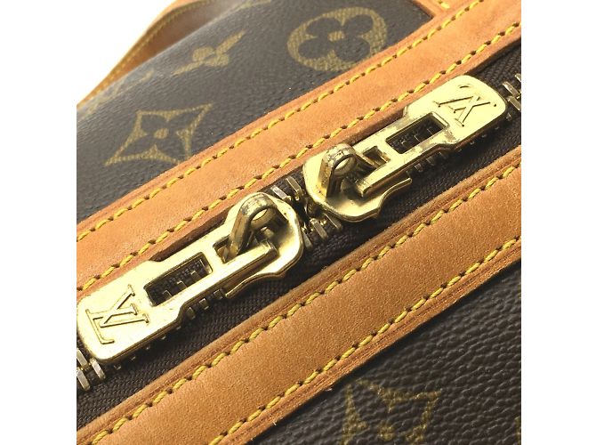 Borsa Boston Monogram Louis Vuitton Marrone - vista 7