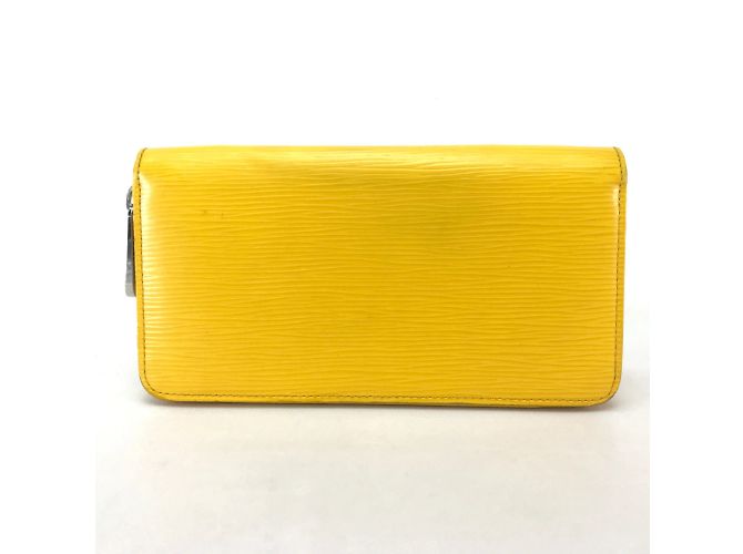 Epi Zip Around Langbörse von Louis Vuitton Gelb - Ansicht 2