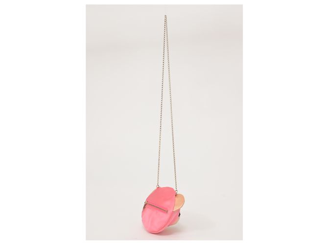 Sac bandoulière Teddy Bear de Charlotte Olympia en satin rose - vue 13