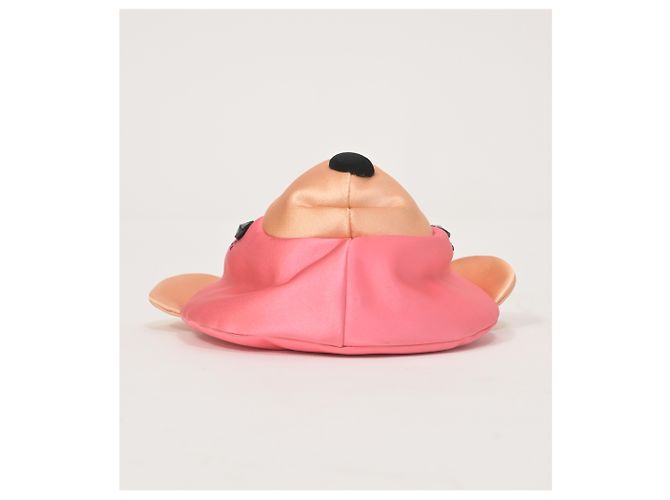 Sac bandoulière Teddy Bear de Charlotte Olympia en satin rose - vue 14