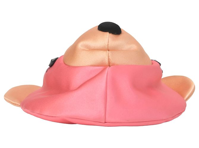 Sac bandoulière Teddy Bear de Charlotte Olympia en satin rose - vue 4