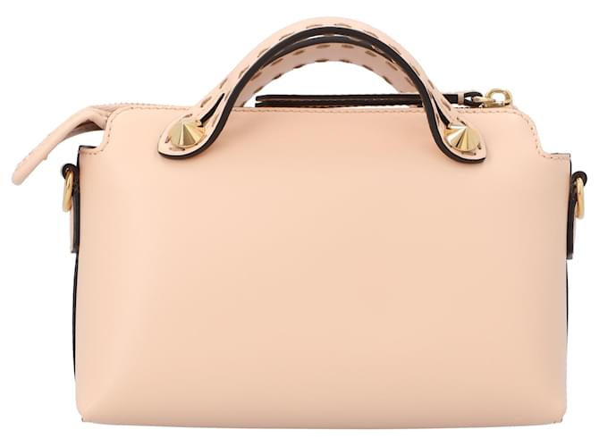 Fendi By The Way Mini Beige Marrone - vista 4