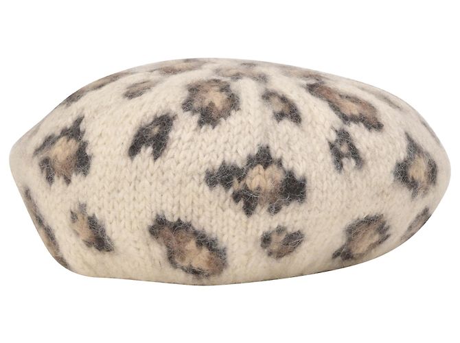 Berretto Leopardo Baby Eugenia Kim in Lana con Stampa Animale - vista 2