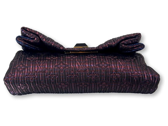 Louis Vuitton Clutch Monogram Ombre Altair pieghevole LV Blu Viola scuro - vista 5