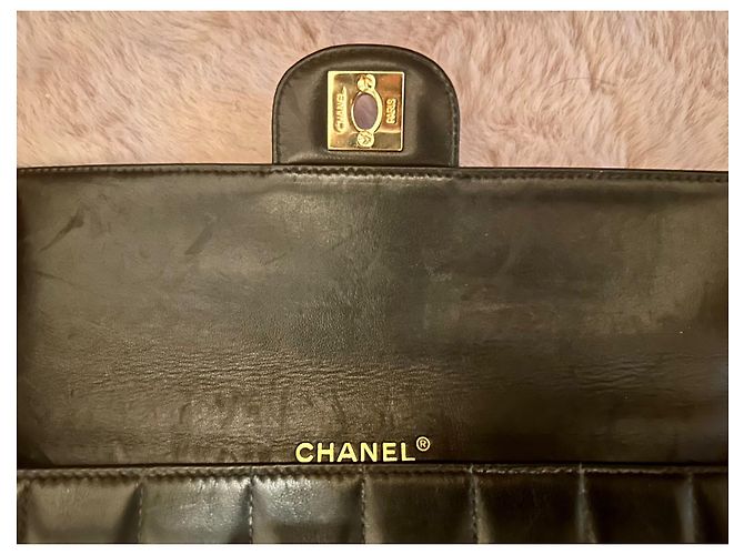 Chanel East West Borsa in pelle nera trapuntata Nero - vista 11