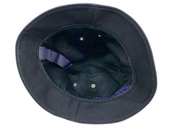 Cappello bucket essenziale Monogram viola Louis Vuitton Porpora - vista 5