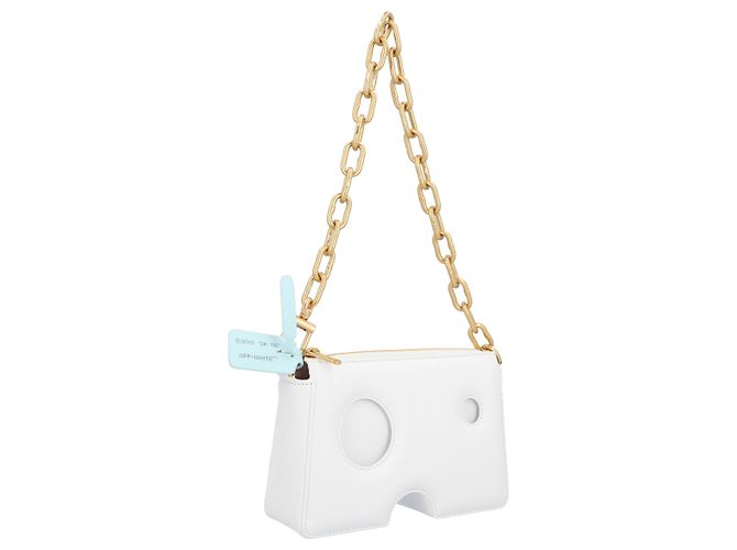 Borsa a spalla Burrow-20 Off White Bianco - vista 2