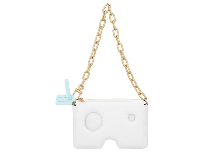 Borsa a spalla Burrow-20 Off White Bianco - vista 5