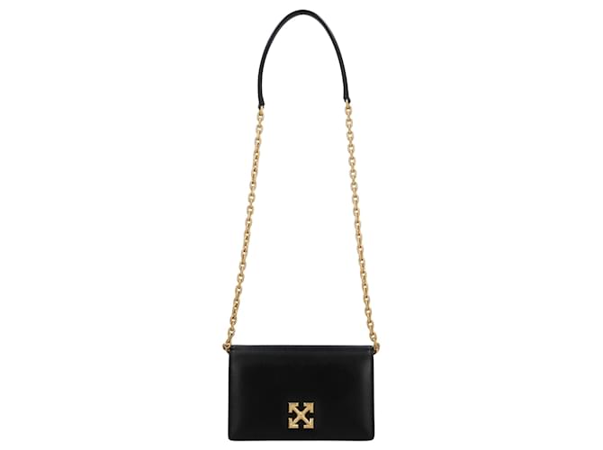 Borsa a spalla Off White Jitney 0.5 Nero - vista 3